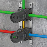 VERTICAL 3-WAY BUILT-IN BOX