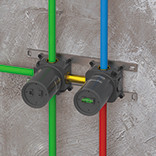 HORIZONTAL 3-WAY BUILT-IN BOX