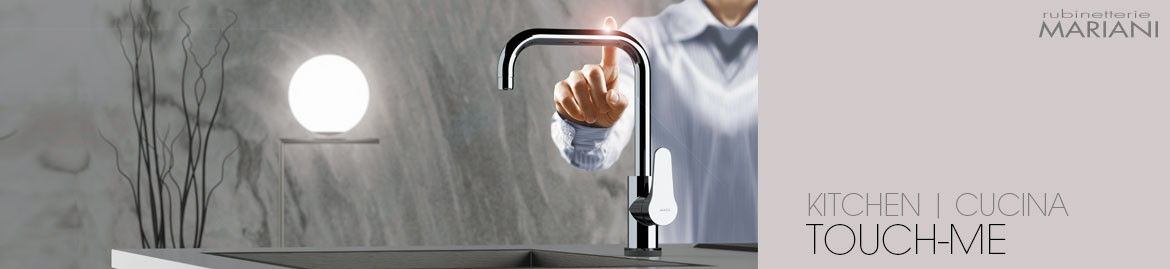 TOUCH ME kitchen sink mixers